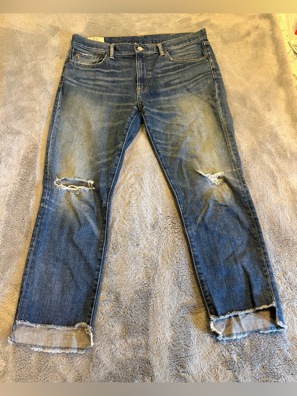 Polo by Ralph Lauren Distressed Dungarees